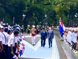 Kerja Sama Strategis RI-Australia: Albanese Disambut Hangat di Istana Merdeka