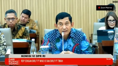 MIND ID Jamin Penguatan Tata Kelola Timah di Hadapan DPR