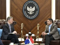Menlu RI dan Dubes Australia Matangkan Persiapan Kunjungan PM Albanese 7 Menlu RI dan Dubes Australia Matangkan Persiapan Kunjungan PM Albanese