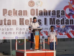 Rutan Medan Gelar Pekan Olahraga Meriah Rayakan HUT RI ke-80