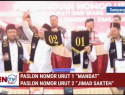 Sampang Gempar: Nomor Urut Paslon Pilkada Terungkap, Siapa Saja?