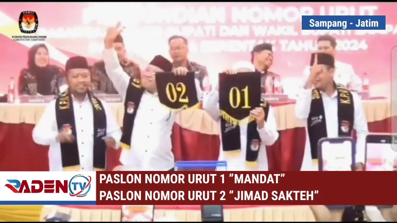 Sampang Gempar Nomor Urut Paslon Pilkada Terungkap Siapa Saja