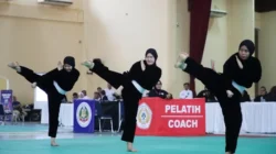 Emas Pornas Korpri 2025: Tim Pencak Silat Putri Kemenpora Guncang Palembang