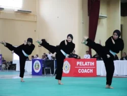 Emas Pornas Korpri 2025: Tim Pencak Silat Putri Kemenpora Guncang Palembang