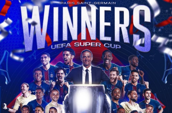 Lucas Chevalier Gemilang Bawa PSG Juara Super Eropa Perdana Sejarah Baru